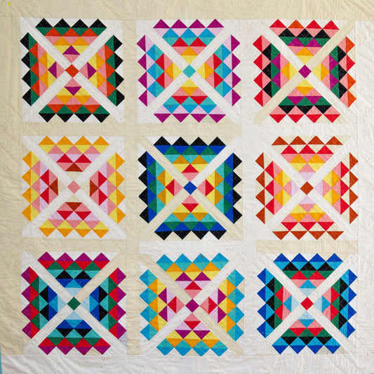 Whistle Stop Quilt Pattern PDF
