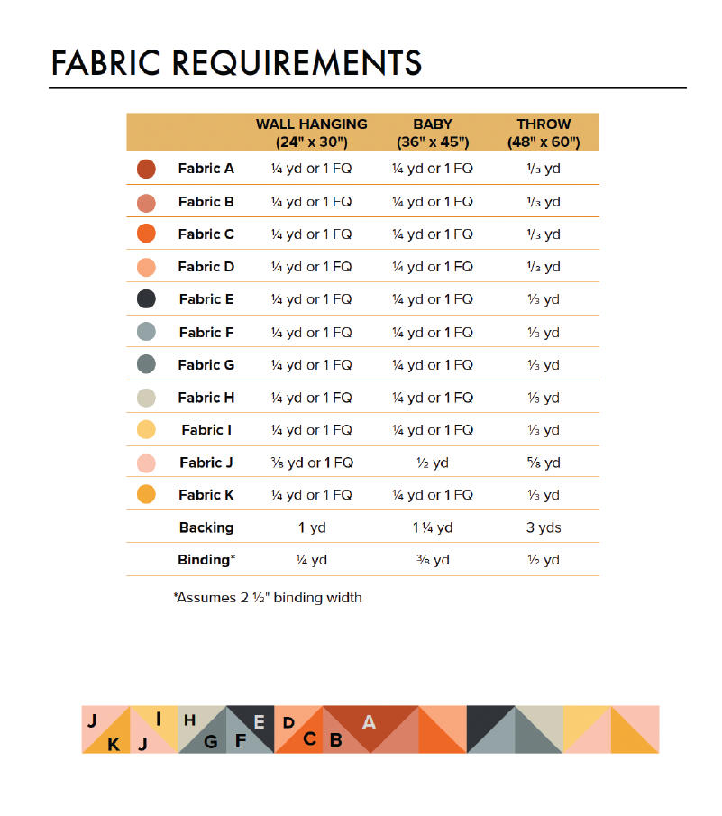 Karnak Quilt Pattern PDF
